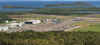 Caracas metropolitan region with military and strike markers